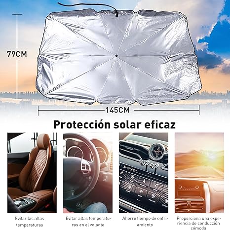 Parasol Sombrilla Parabrisas de Auto