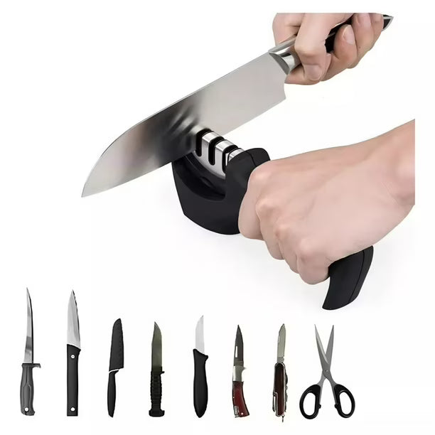 Afilador De Cuchillos Cocina 3 Etapas