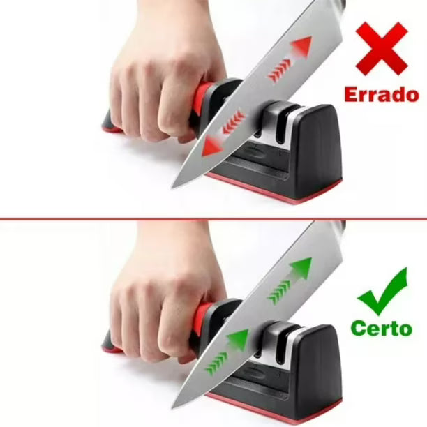 Afilador De Cuchillos Cocina 3 Etapas
